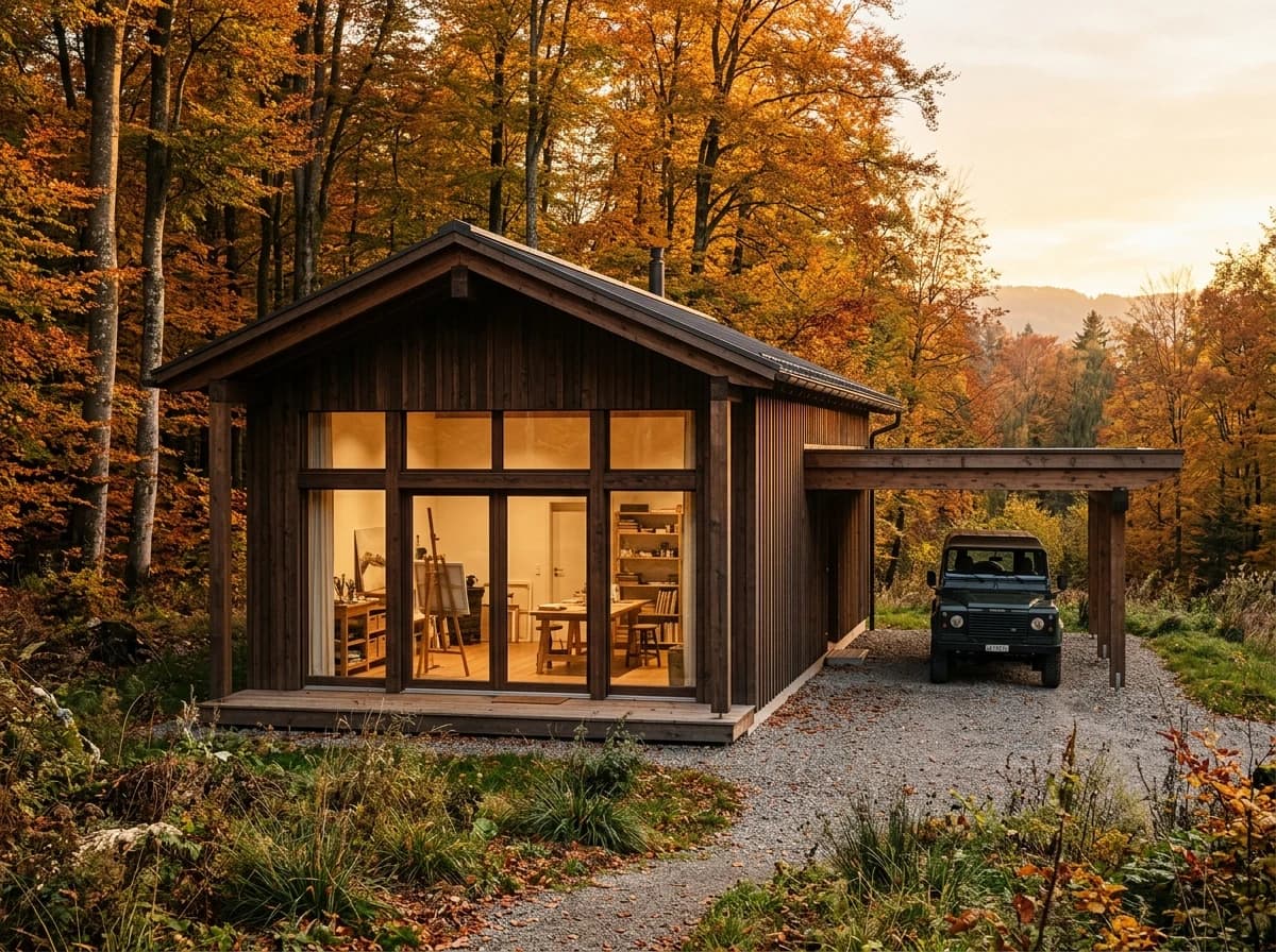 Atelierhaus am Waldrand